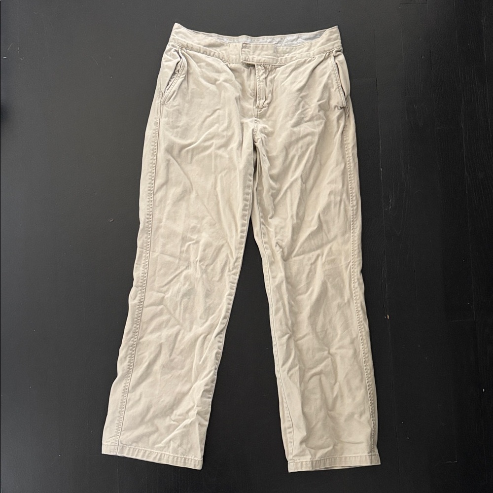 American Eagle Outfitters Beige Straight Leg Pants